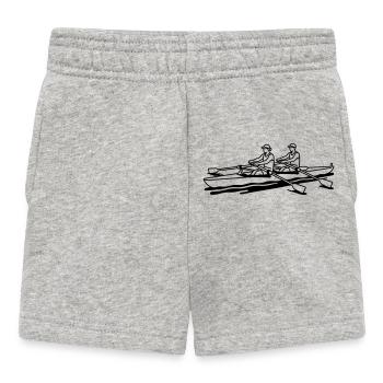 Aviron - Short Bébé - gris chiné - Devant