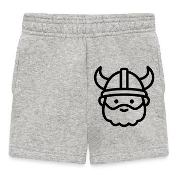 viking - Short Bébé - gris chiné - Devant