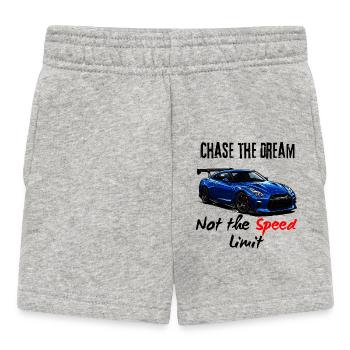 Built For Speed - Baby Shorts - heather grey - Front