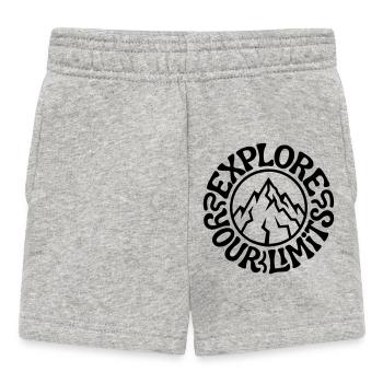 Alpinisme - Short Bébé - gris chiné - Devant