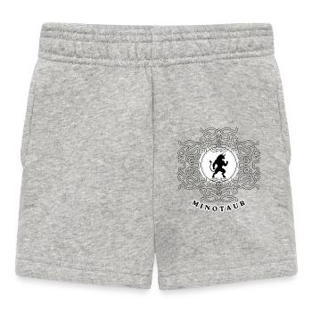 Minotaure - Short Bébé - gris chiné - Devant