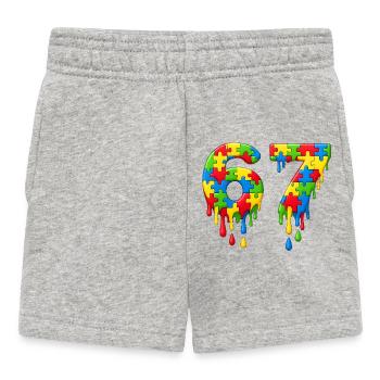 1067. Geburtstag Awesome Since 1959 Legend Gebore - Baby Shorts - heather grey - Front