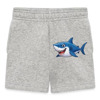 Hai Comic  - Baby Shorts - Grau meliert - Vorne