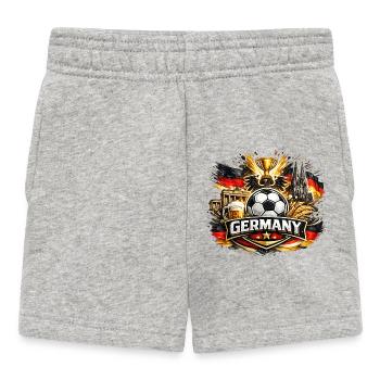 Germany Football 2026 – German Fan Design - Baby Shorts - heather grey - Front