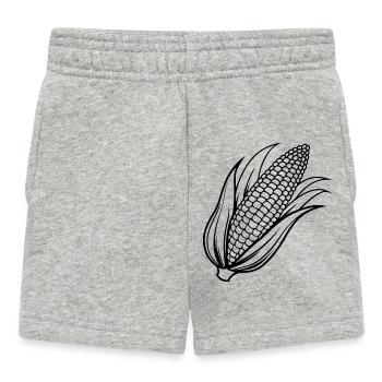 Corn - Baby Shorts - heather grey - Front