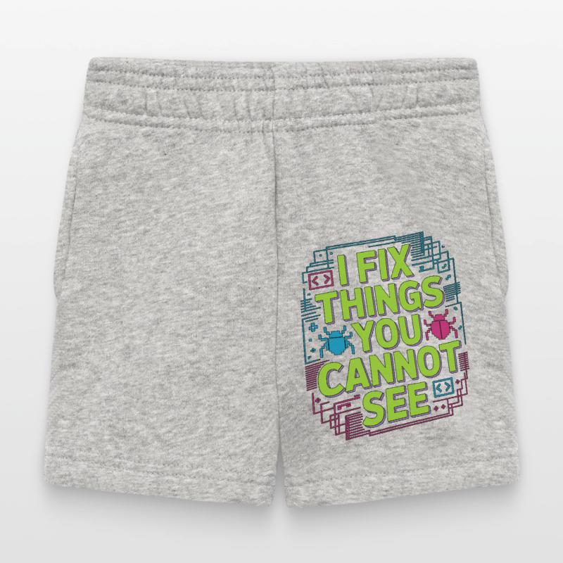 Game Developer I Fix Things Software Developer Baby Shorts