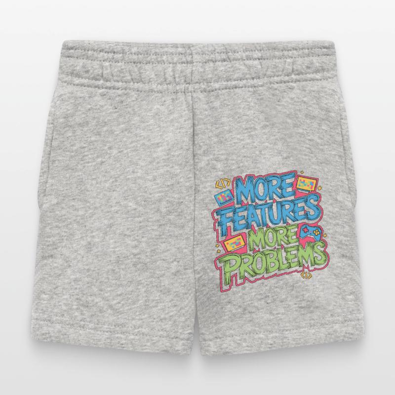 Game Developer More Features More Web Developer Baby Shorts