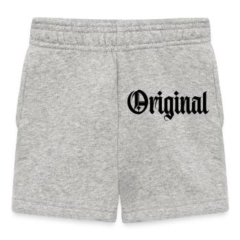 Original - Baby Shorts - Grau meliert - Vorne