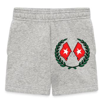 Maastricht Siegeswappen - Baby Shorts - Grau meliert - Vorne