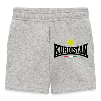 Welat Xweş - Heimatliebe - Baby Shorts - Grau meliert - Vorne