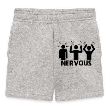 Nervous - Short Bébé - gris chiné - Devant