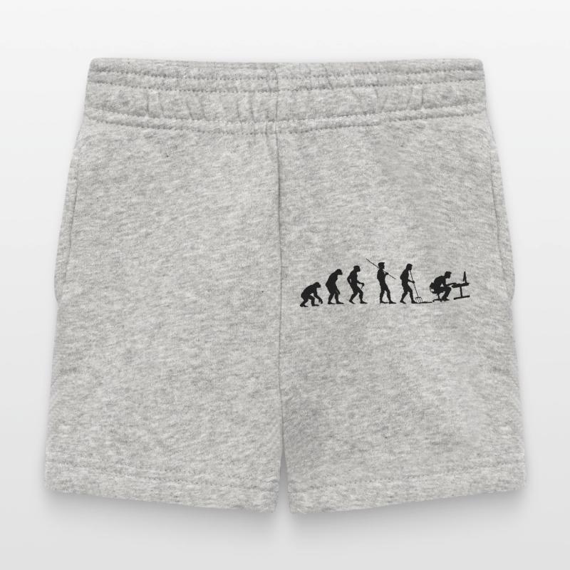 Programmierer Computerfreak Evolution Baby Shorts