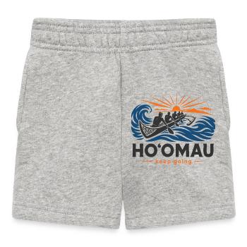 Hoomou, continue - Short Bébé - gris chiné - Devant