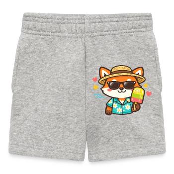 Kühl Fox Hawaii-Sommer - Baby Shorts - Grau meliert - Vorne
