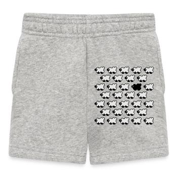 Black Sheep 2C - Baby Shorts - heather grey - Front