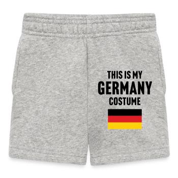 C’est mon costume d’Allemagne - Short Bébé - gris chiné - Devant
