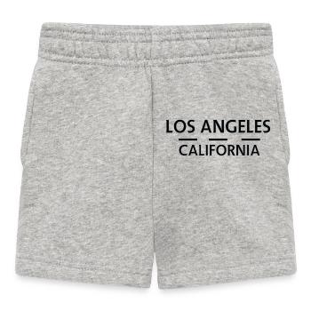Los Angeles California Vintage-Übersicht - Baby Shorts - Grau meliert - Vorne