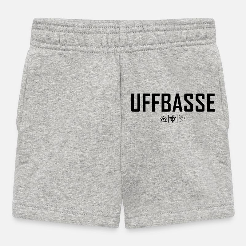 Uffbasse - Baby Shorts - Grau meliert