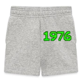 Nerd 1976 - Short Bébé - gris chiné - Devant
