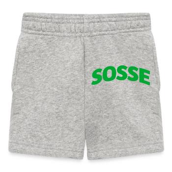 Sosse für immer - Baby Shorts - Grau meliert - Vorne