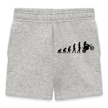 EVOLUTION ZUM MOTOCROSS HELDEN! JUMP-ACTION - Baby Shorts - Grau meliert - Vorne