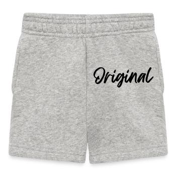Original - Baby Shorts - Grau meliert - Vorne