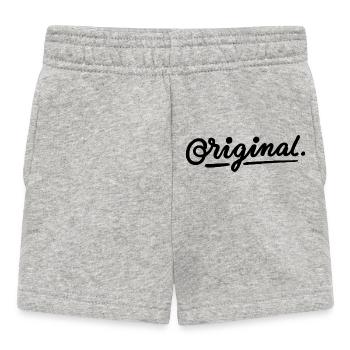 Original - Baby Shorts - Grau meliert - Vorne