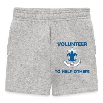 Seepfadfindergesetz Gelübde - Baby Shorts - Grau meliert - Vorne