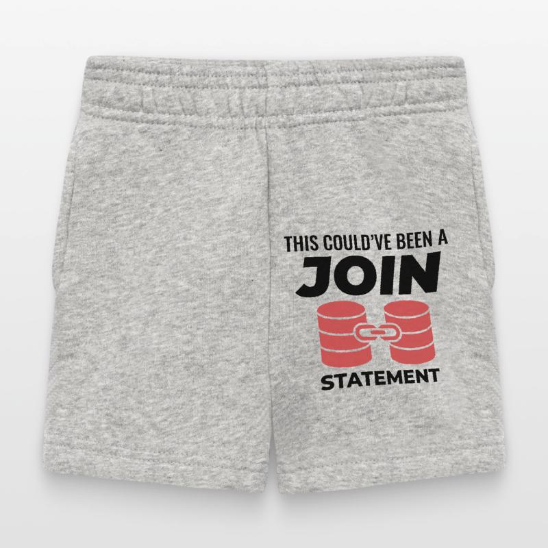 SQL Join Database, instruction de programmation des données Short Bébé