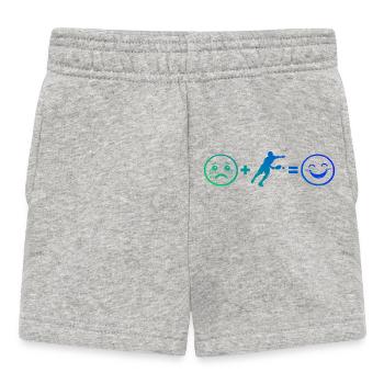 Idée d’entraîneur de pickleball pour les fans de pickleball - Short Bébé - gris chiné - Devant
