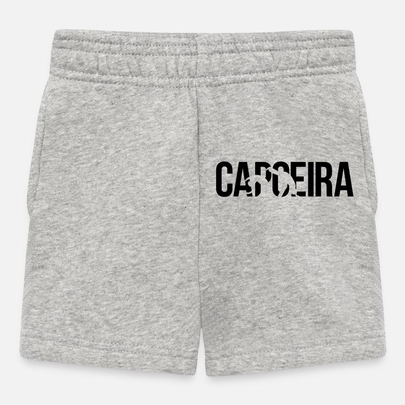 capoeira - Short Bébé - gris chiné