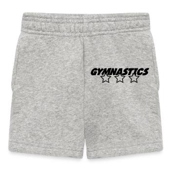 Gymnastics - Baby Shorts - heather grey - Front