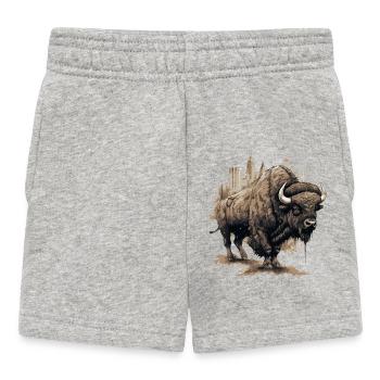 Buffalo - Baby Shorts - heather grey - Front