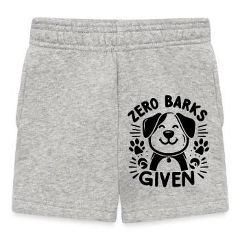 Zéro aboiement donné - Short Bébé - gris chiné - Devant