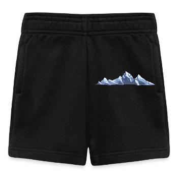Mountains | Mountain - Baby Shorts - black - Front