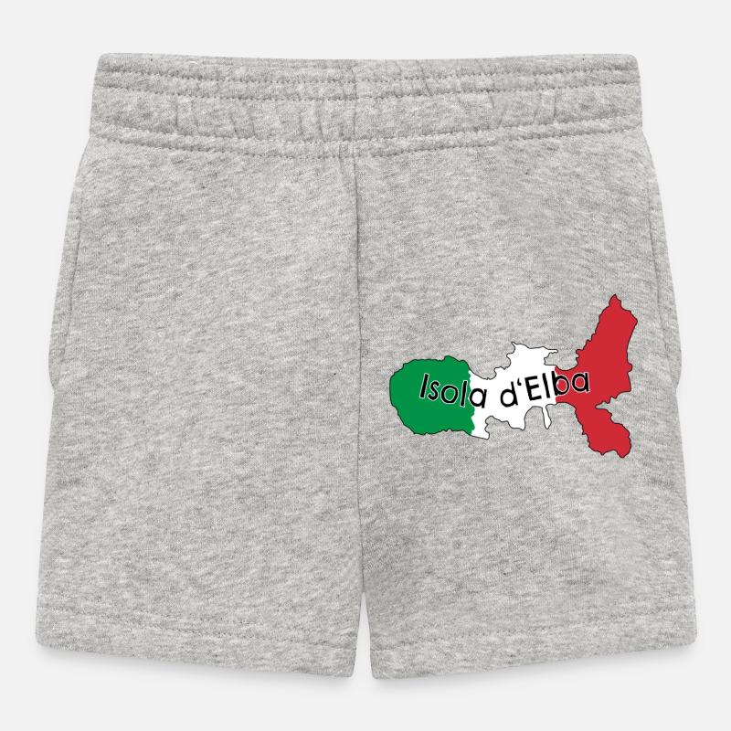 Elba - Baby Shorts - Grau meliert