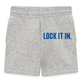 Jeu des amateurs de basket : verrouillez-le - Short Bébé - gris chiné - Devant