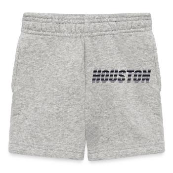 Houston, Texas - Short Bébé - gris chiné - Devant
