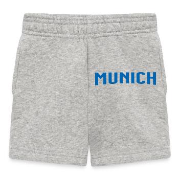 Munich - Short Bébé - gris chiné - Devant