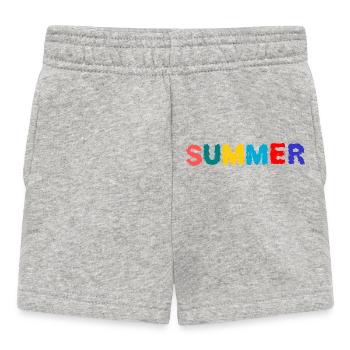 MAÎTRESSE. MAÎTRE. PROFESSEUR. ECOLE - Short Bébé - gris chiné - Devant