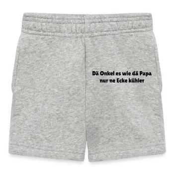 Cologne Oncle dit que c’est plus frais - Short Bébé - gris chiné - Devant