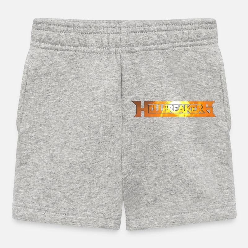 Hellbreakers - Baby Shorts - heather grey