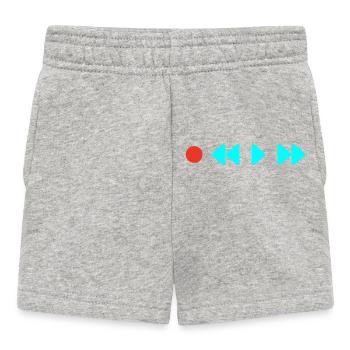 Cassette Children - Baby Shorts - heather grey - Front