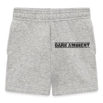 Dark Ambient - Baby Shorts - heather grey - Front