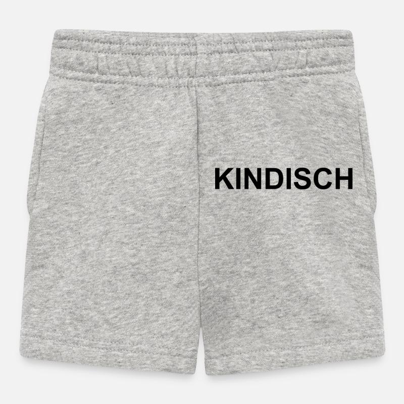 Abstract color explosion for creative outfits - Baby Shorts - heather grey