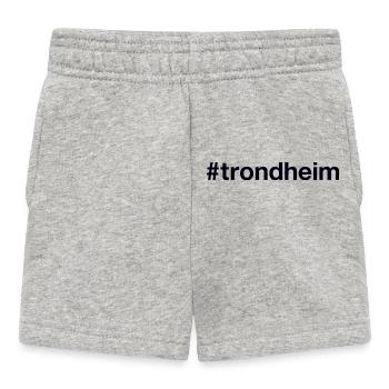 TRONDHEIM Norvège Norge Norwegen - Short Bébé - gris chiné - Devant