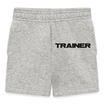 Entraîneur Bold - Short Bébé - gris chiné - Devant