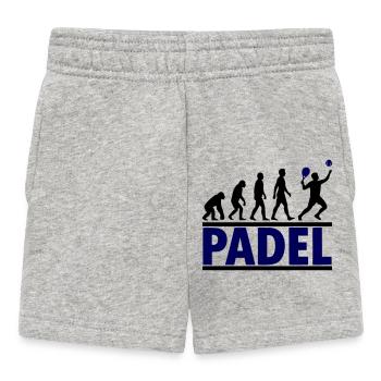 Padel Évolution Sport Raquette - Short Bébé - gris chiné - Devant