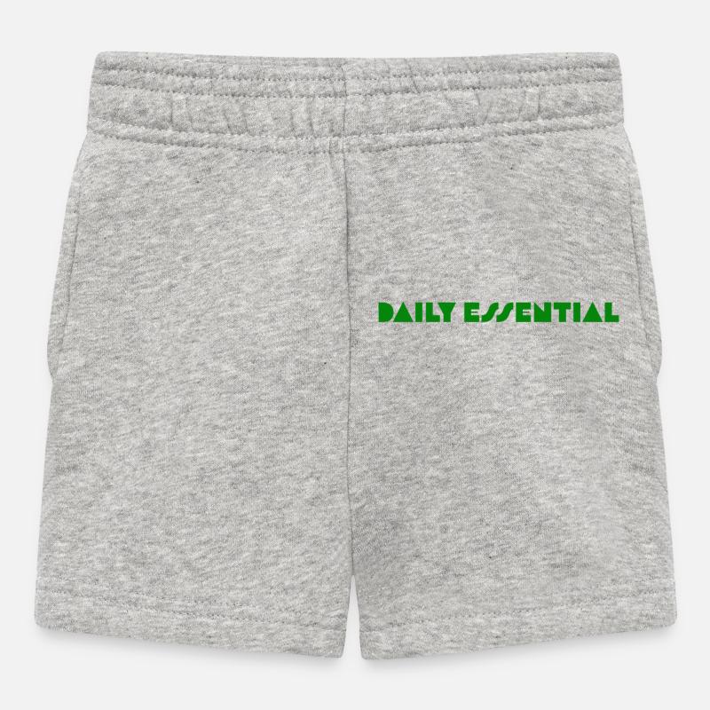 Basic but Bold - Baby Shorts - heather grey