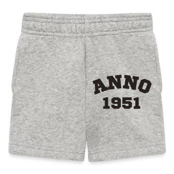 Anno 1951 Anniversaire Année de naissance - Short Bébé - gris chiné - Devant